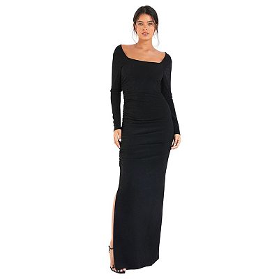 Quiz Women s Brillo Long Sleeve Maxi Dress