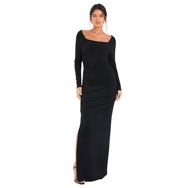 Kohls black maxi dress store