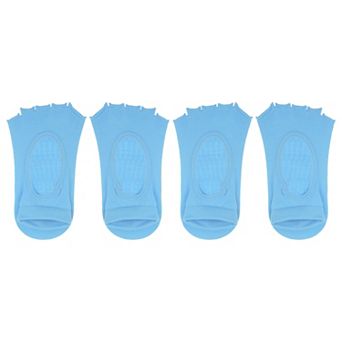 2 Pair Yoga Socks Five Toe Socks Pilates Barre Ballet Socks For Women Light Pink