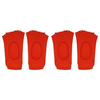 2 Pair Yoga Socks Five Toe Socks Pilates Barre Ballet Socks For Women Light Pink