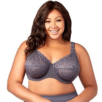 Elila Women's Lacey Curves Underwire Bra