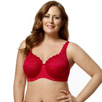 Elila Women's Lacey Curves Underwire Bra