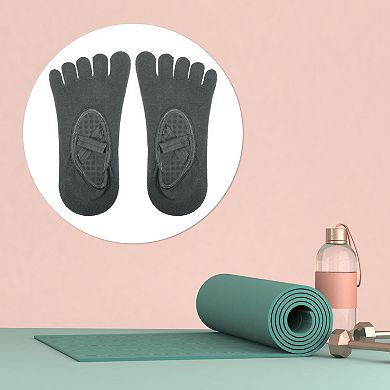 Yoga Socks Five Toe Socks Ballet Socks With Grips For Women
