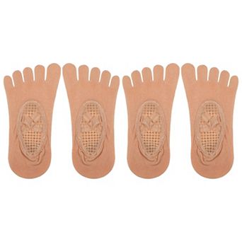 Yoga Socks Five Toe Socks Ballet Socks With Grips For Women
