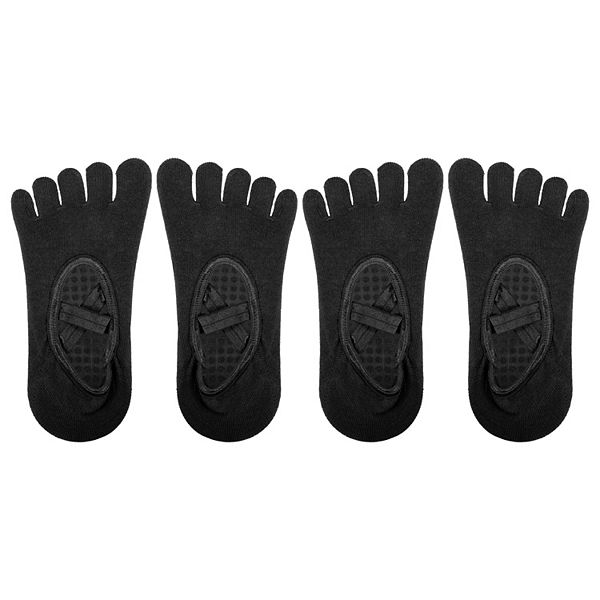 Yoga Socks Five Toe Socks Ballet Socks With Grips For Women