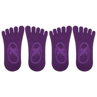 Yoga Socks Five Toe Socks Ballet Socks With Grips For Women