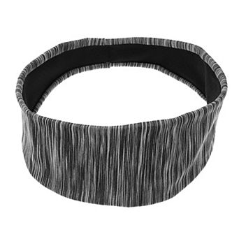 Sport Headband Sweat Wicking Yoga Sweatband For Men Women Gray