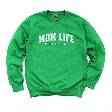 Simply Sage Market Varsity Mom Life Sweatshirt
