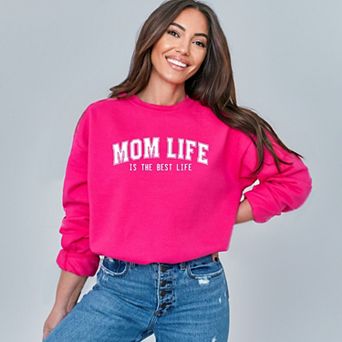 Simply Sage Market Varsity Mom Life Sweatshirt