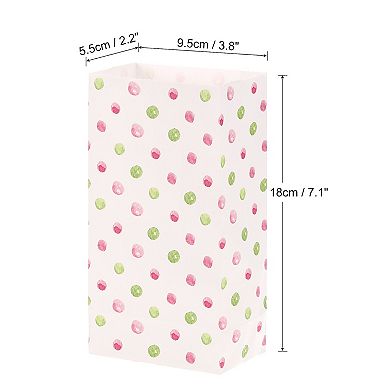 3.8x2.2x7.1 Inch Paper Gift Bag, Bubbles Storage Bag For Party Favor, 50 Pack