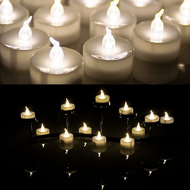 24pcs LED Tealight Candles Battery Operated Flameless Smokeless
