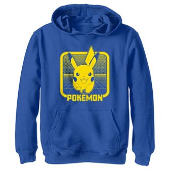 Boys Pokemon Pikachu Running Graphic Hoodie