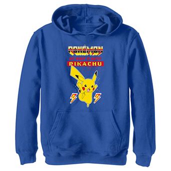 Boys Pokemon Pikachu Ready To Battle Graphic Hoodie