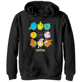 Boys Pokemon Mix Group Graphic Hoodie