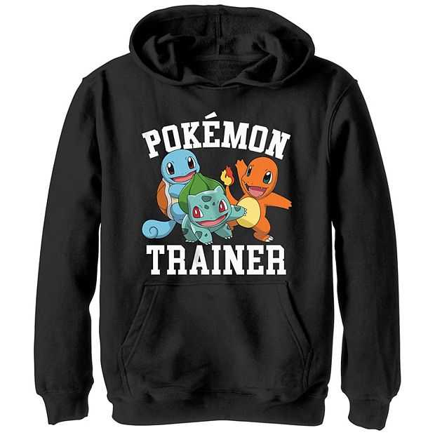 Boys Pokemon Starter Trainer Graphic Hoodie