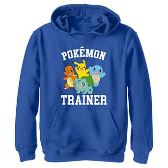 Boys Pokemon Starter Trainer Graphic Hoodie