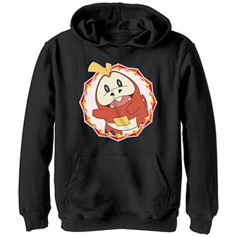 Boys Pokemon Fuecoco Stamp Graphic Hoodie