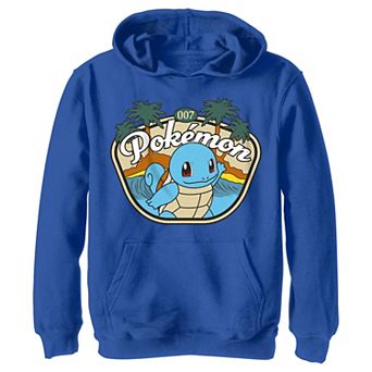 Boys Pokemon Squirtle Beach Badge Graphic Hoodie