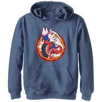 Boys Pokemon Koraidon Stamp Graphic Hoodie