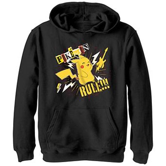 Boys Pokemon Pikachu Rule Graphic Hoodie