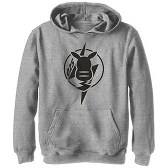 Boys Pokemon Pikachu 025 Badge Graphic Hoodie