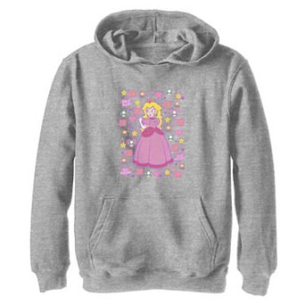 Girls 7-16 Super Mario Bros Princess Peach Graphic Hoodie
