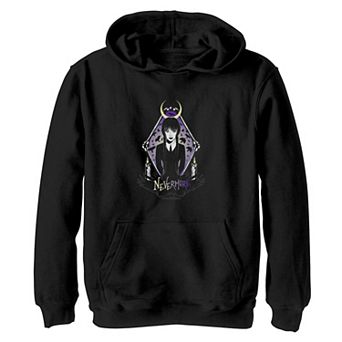 Girls 7-16 Wednesday Nevermore Graphic Hoodie