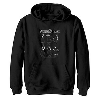 Girls 7-16 Wednesday The Wednesday Dance Graphic Hoodie