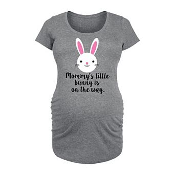 Maternity Mommy's Little Bunny Graphic Tee