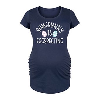 Maternity Somebunny Expecting Graphic Tee