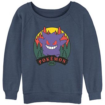 Juniors' Pokemon Gengar Attack Graphic Slouchy Terry