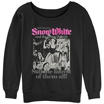 Juniors' Snow White And The Seven Dwarfs Still The Fairest Graphic Slouchy Terry