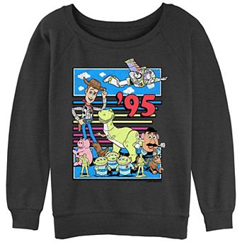 Juniors' Toy Story 95 Graphic Slouchy Terry