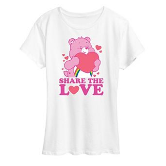 Women's Care Bears Share The Love Graphic Tee
