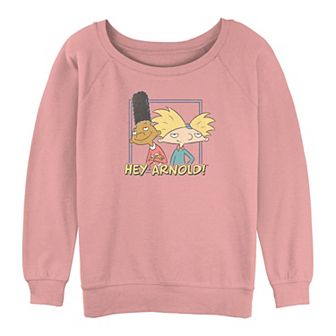 Juniors' Hey Arnold! Gerald And Arnold Portrait Graphic Slouchy Terry