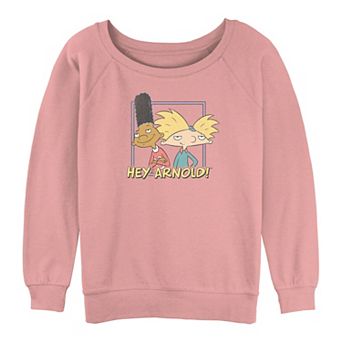 Juniors' Hey Arnold! Gerald And Arnold Portrait Graphic Slouchy Terry
