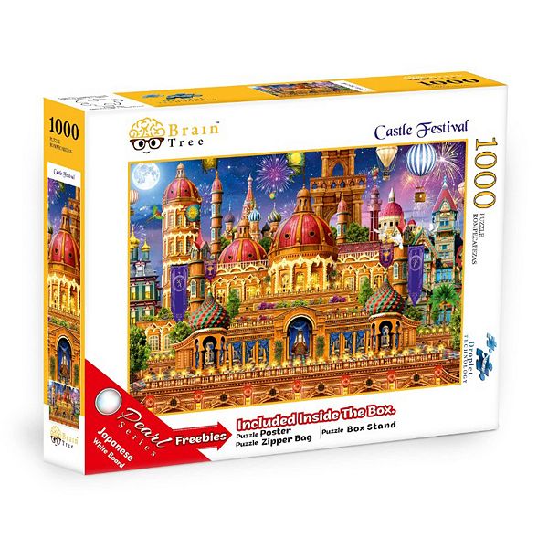 Castle Carnival Festival 1000 Pieces Jigsaw Puzzles
