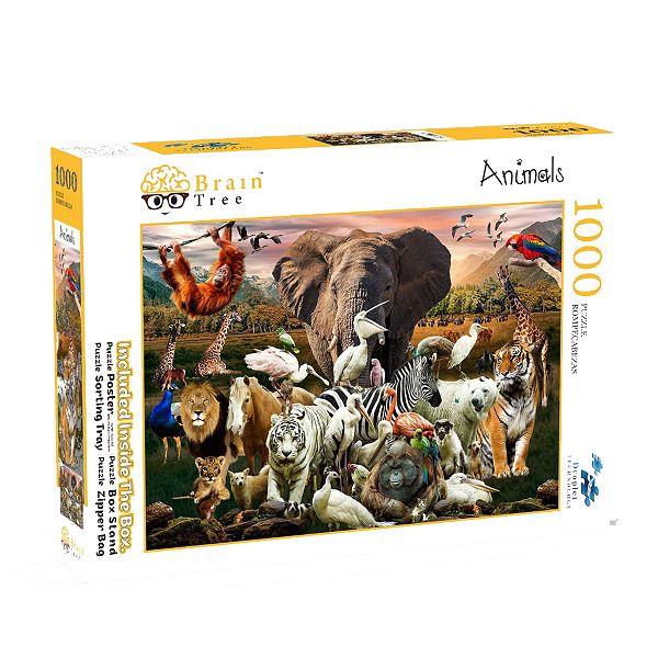 Animal Jigsaw Puzzle For Adults
