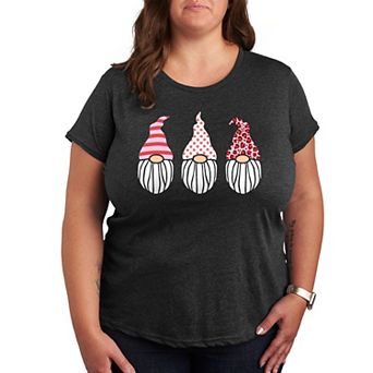 Plus Valentine's Day Gnomes Graphic Tee