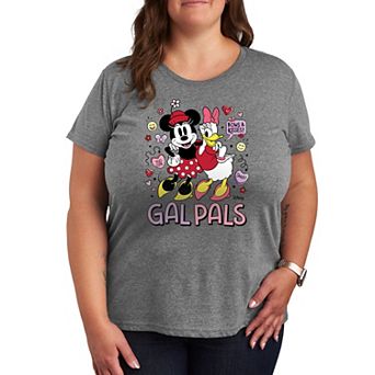 Disney's Minnie Mouse & Daisy Duck Plus Size Gal Pals Graphic Tee