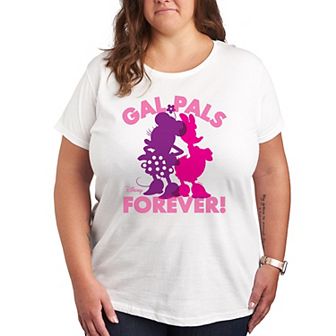 Disney's Minnie Mouse & Daisy Duck Plus Size Gal Pals Forever Graphic Tee