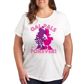 Disney's Minnie Mouse & Daisy Duck Plus Size Gal Pals Forever Graphic Tee