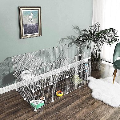 Pet Playpen Includes Cable Ties, Metal Wire Apartment