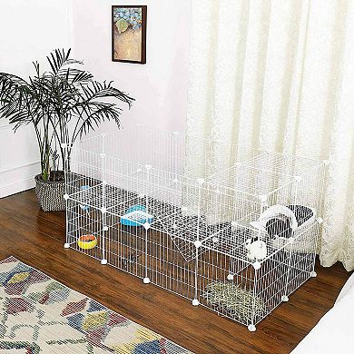 Pet Playpen Includes Cable Ties, Metal Wire Apartment