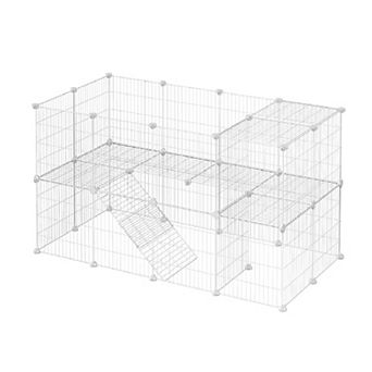 Pet Playpen Includes Cable Ties, Metal Wire Apartment