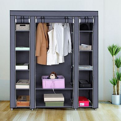 Closet Organizer Wardrobe Closet Portable Closet Shelves, Closet Storage Organizer