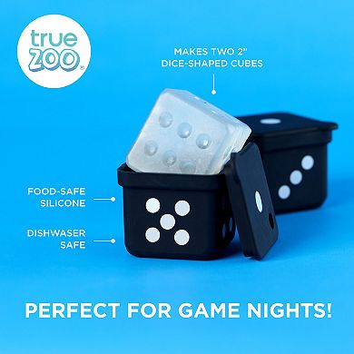 Truezoo Dice Cube Trays, Set Of 2