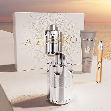 Azzaro Wanted Eau de Parfum 3-Piece Men's Fragrance Gift Set