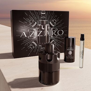 Azzaro The Most Wanted Eau de Parfum Intense 3-Piece Men's Fragrance Gift Set