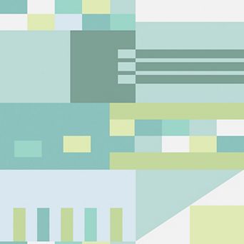 WallPops Aelfie Kiki Shapes Warm Peel and Stick Wallpaper